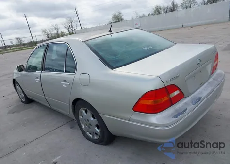 2002 Lexus Ls 430 z USA, uszkodzony, nr VIN JTHBN30F920073921